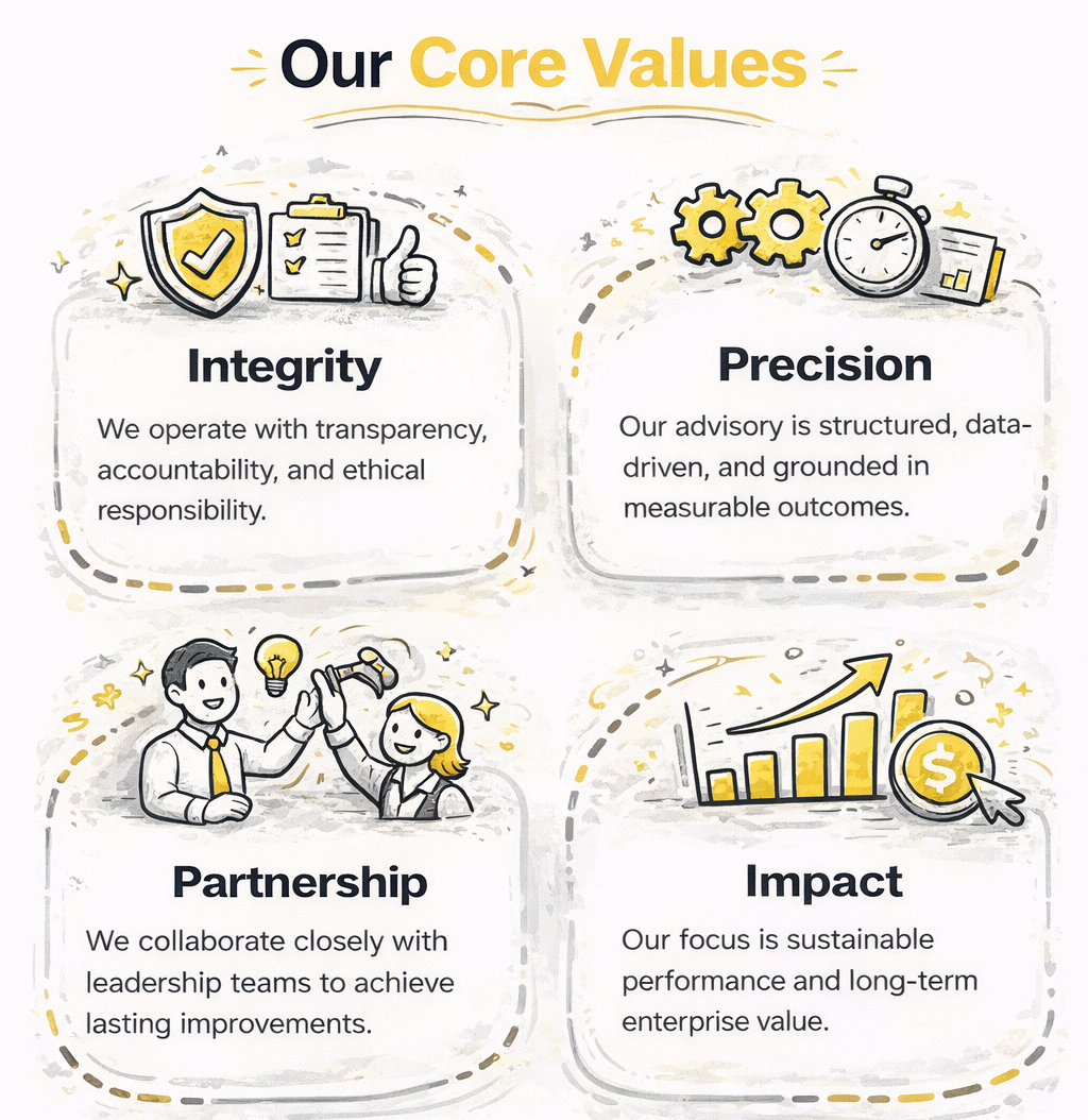 Our Core Values — infographic